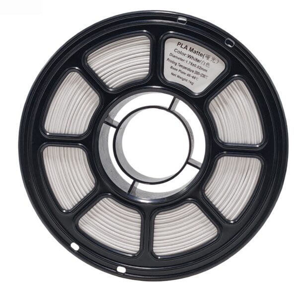 Bobinas de Filamento 3D blanco o negro PLA y PETG, 1 Kg, 1.75 mm