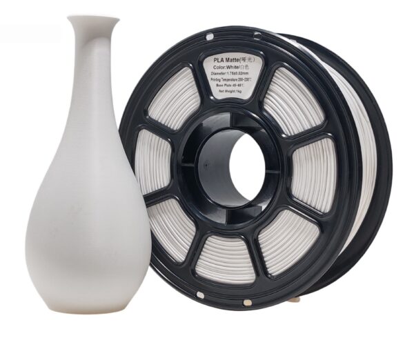 Bobinas de Filamento 3D blanco o negro PLA y PETG, 1 Kg, 1.75 mm