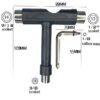 Kit montaje y mantenimiento Skate T-Tool Riser Pads Tornillos Tuercas Espaciadores