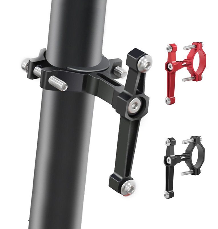 Soporte de Aluminio super ligero para portabidón u otros accesorios Bicicleta Patinete