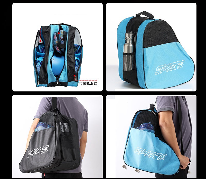 Bolso de Deporte para patines, protecciones, gimnasio, running, etc