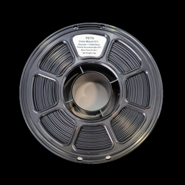 Bobinas de Filamento 3D blanco o negro PLA y PETG, 1 Kg, 1.75 mm