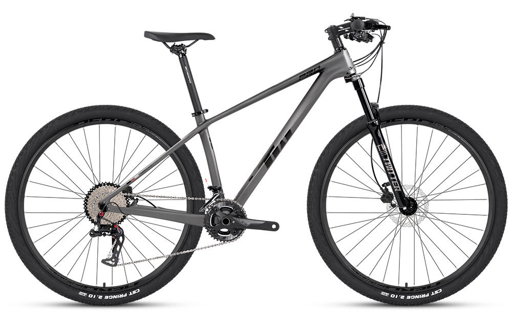 Bicicleta MTB Cuadro Carbono LEOPARDpro 29 pulgadas, 3x10v, Bloqueo Remoto, Frenos Hidráulicos